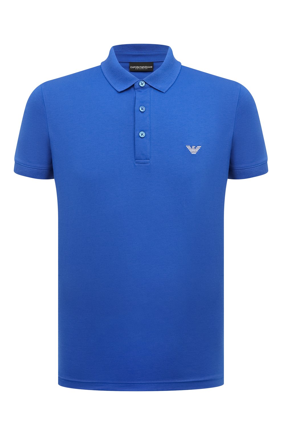 Хлопковое поло EMPORIO ARMANI, арт. 211804/4R482, фото 1