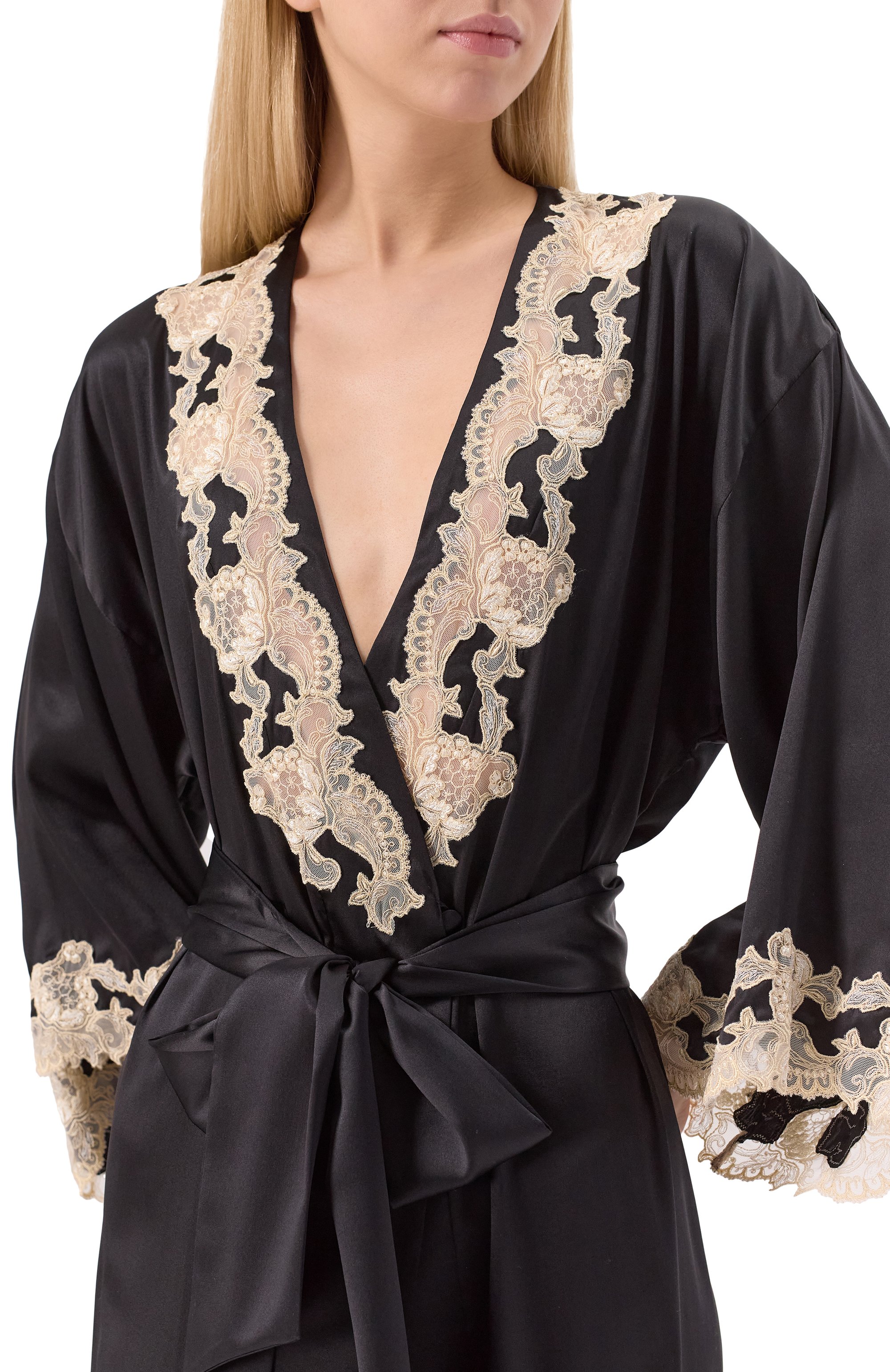 Шелковый халат C.ALLA, арт. 333, фото 5