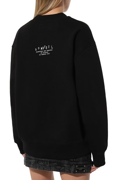 Хлопковый свитшот DOMREBEL, арт. GRUMPY/SWEATSHIRT, фото 4