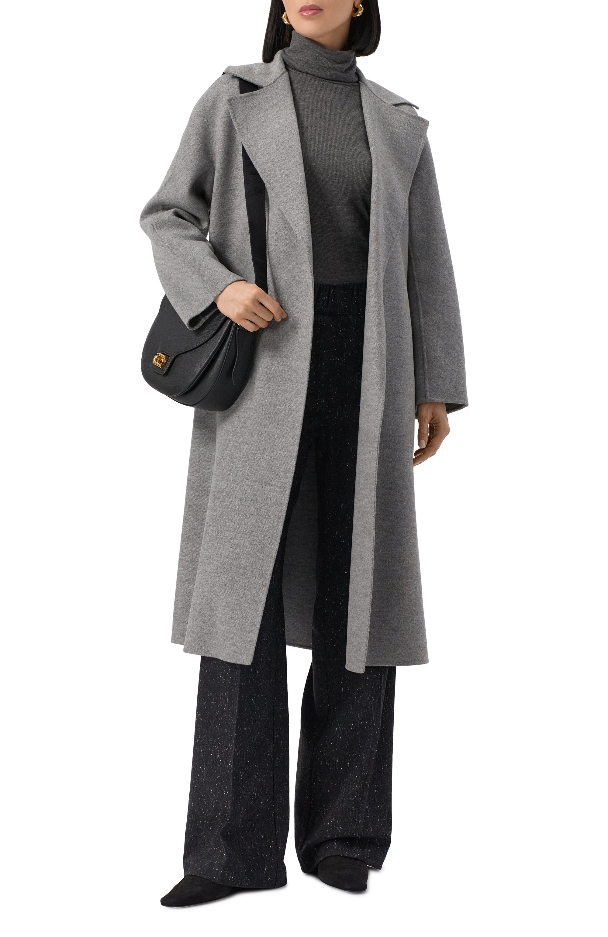 Шерстяное пальто MAX MARA STUDIO, арт. CLES, фото 2