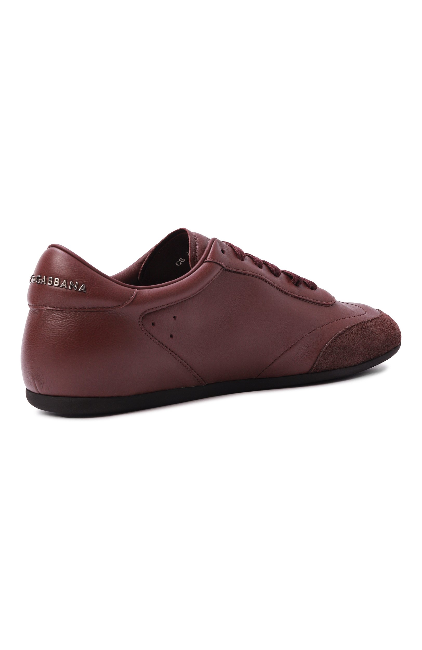 Кожаные кеды ginnica soft DOLCE & GABBANA, арт. CS2446/A0569, фото 4
