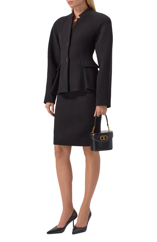 Шерстяной жакет Akhmadullina 1226.2JT805/W713 Чёрный  1226.2JT805/W713 Фото 2