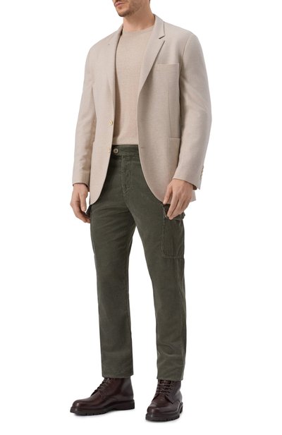 Вельветовые брюки-карго BRUNELLO CUCINELLI, арт. M280DE1890, фото 2