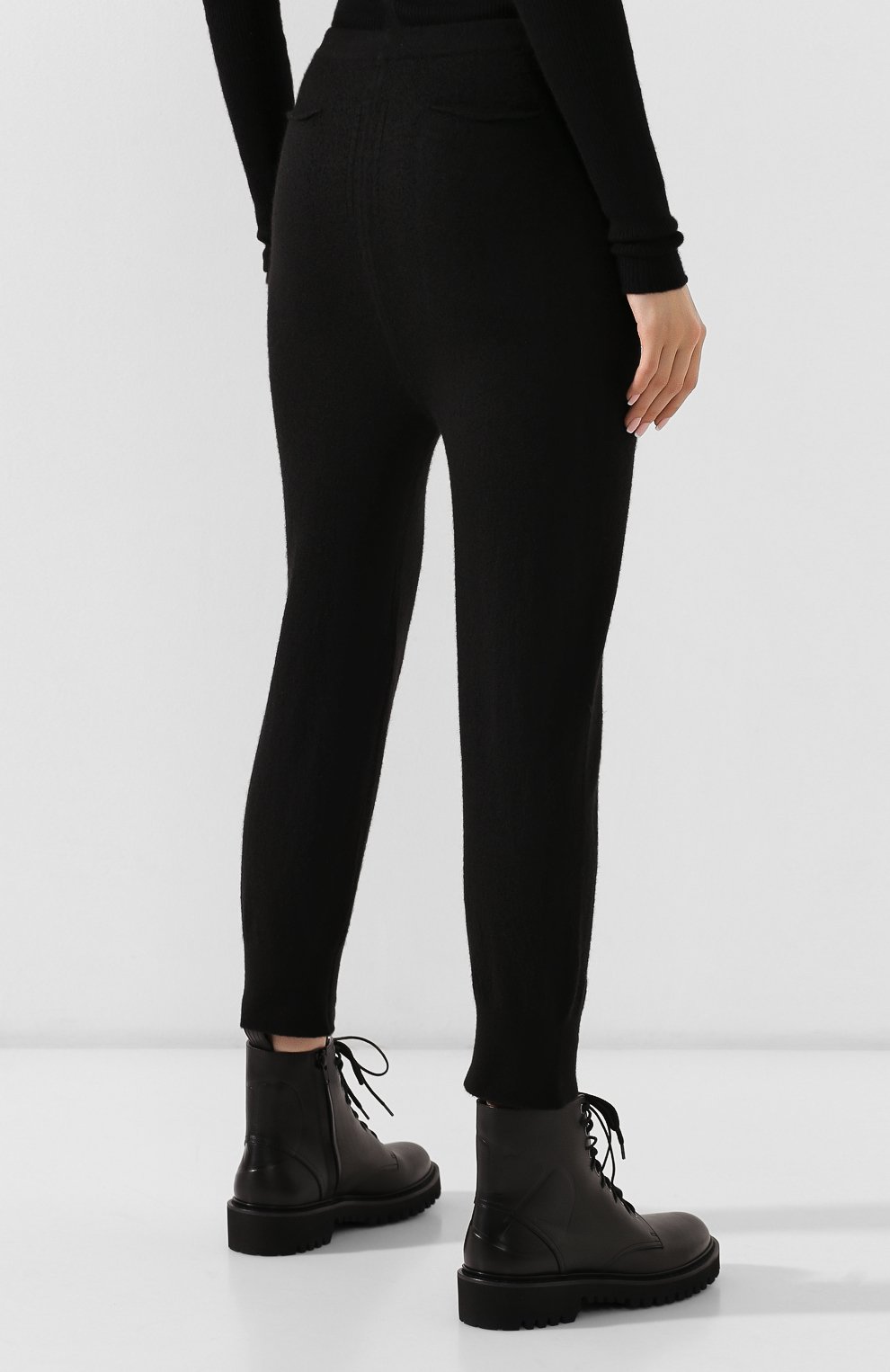 Кашемировые джоггеры RICK OWENS, арт. RP19F5654/WSB, фото 4