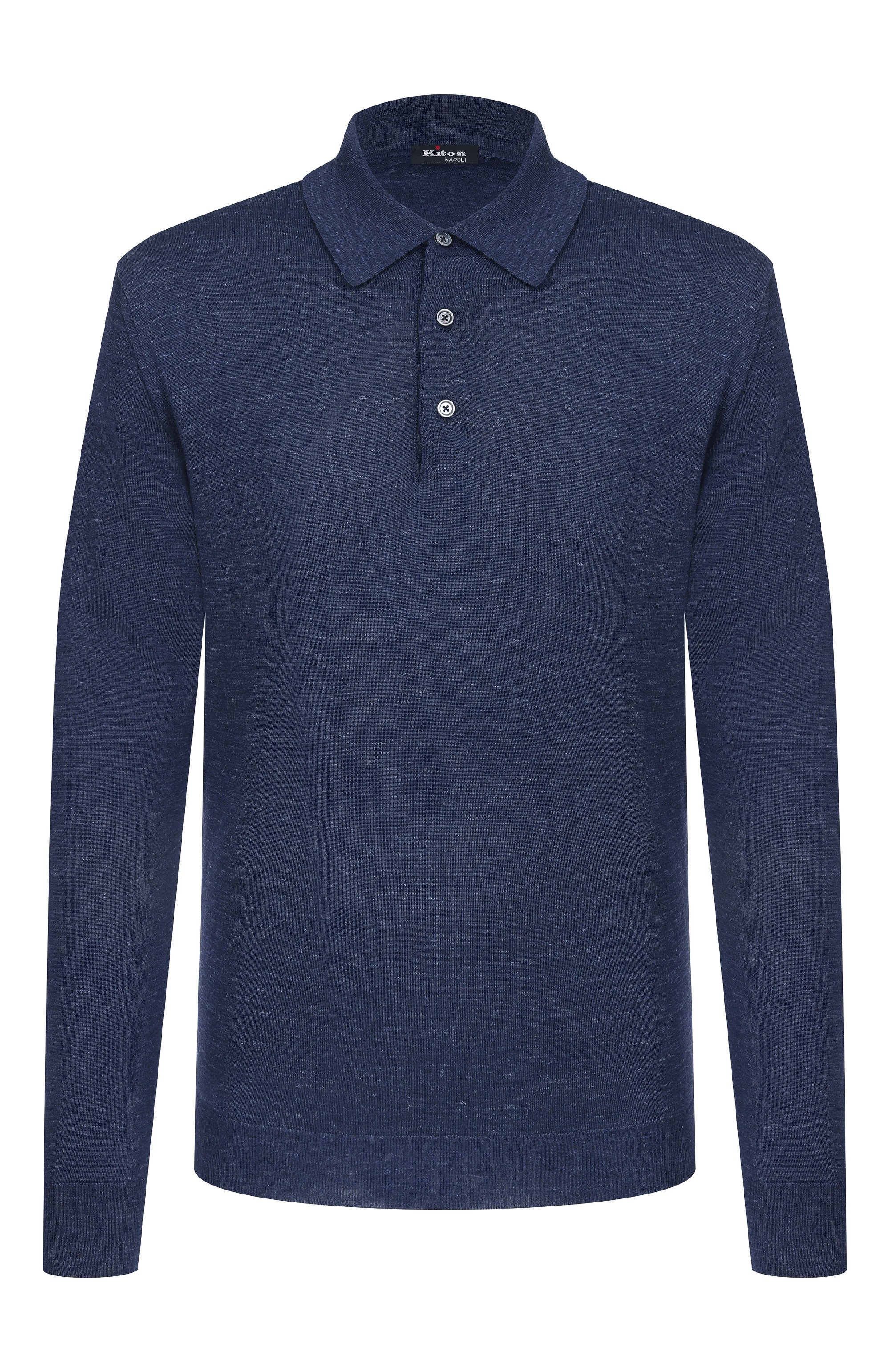Поло из шелка и кашемира KITON, арт. UMK127960H, фото 1
