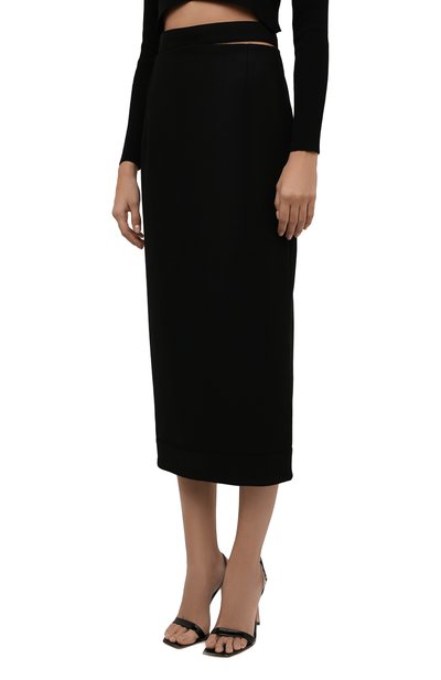 Шерстяная юбка JACQUEMUS, арт. 213SK007-1300, фото 3