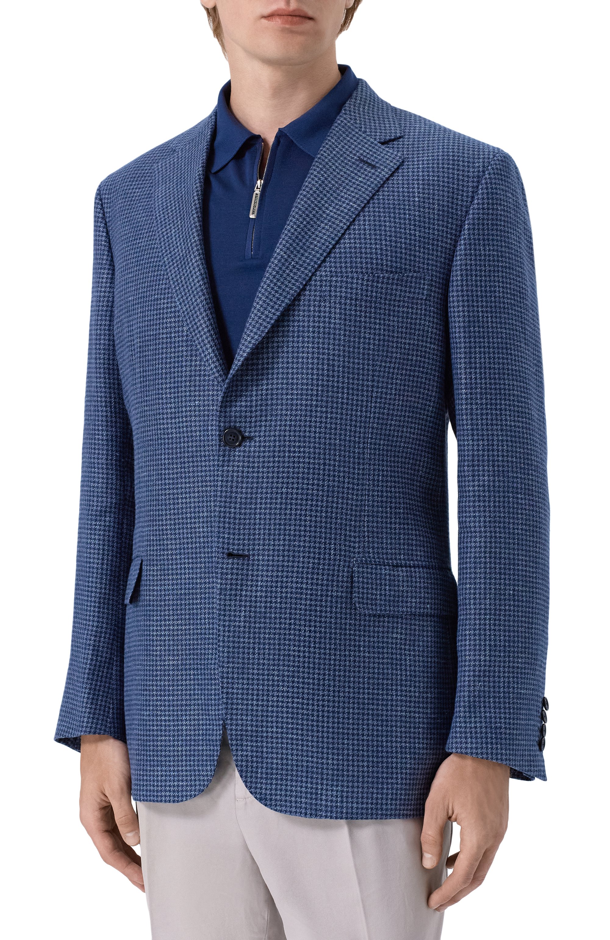 Пиджак изо льна и шерсти BRIONI, арт. RG0D13/P8111, фото 4