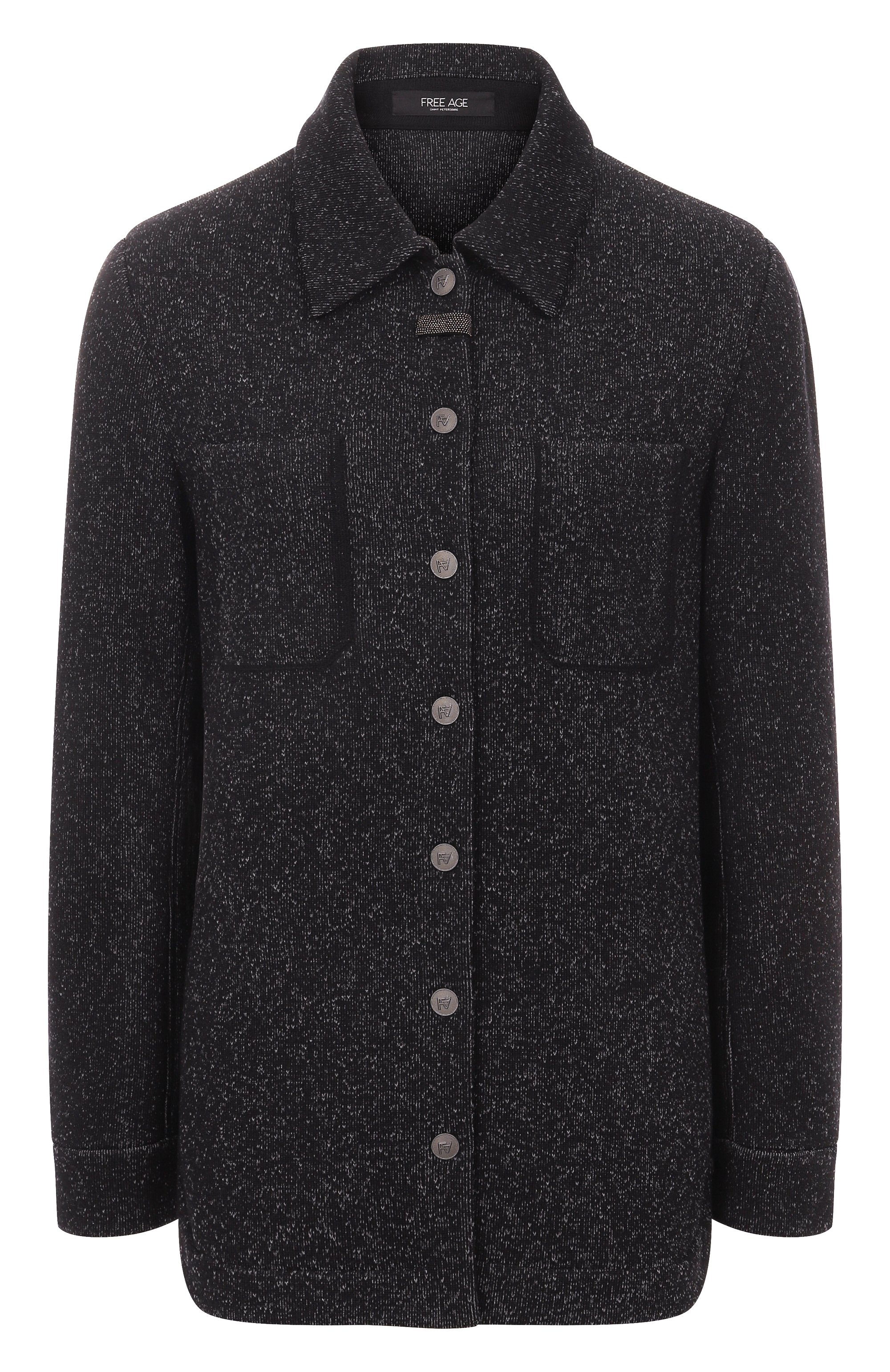 Шерстяной кардиган FREEAGE, арт. WW26.BL023.2003.900, фото 1