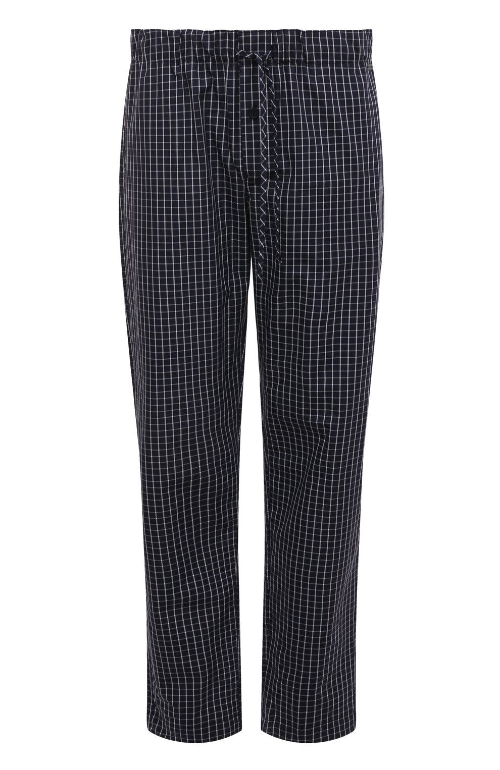 Хлопковые домашние брюки HANRO черно-белого цвета по цене 14920 руб., арт. 075436., фото 1 Хлопковые домашние брюки HANRO, арт. 075436., фото 1