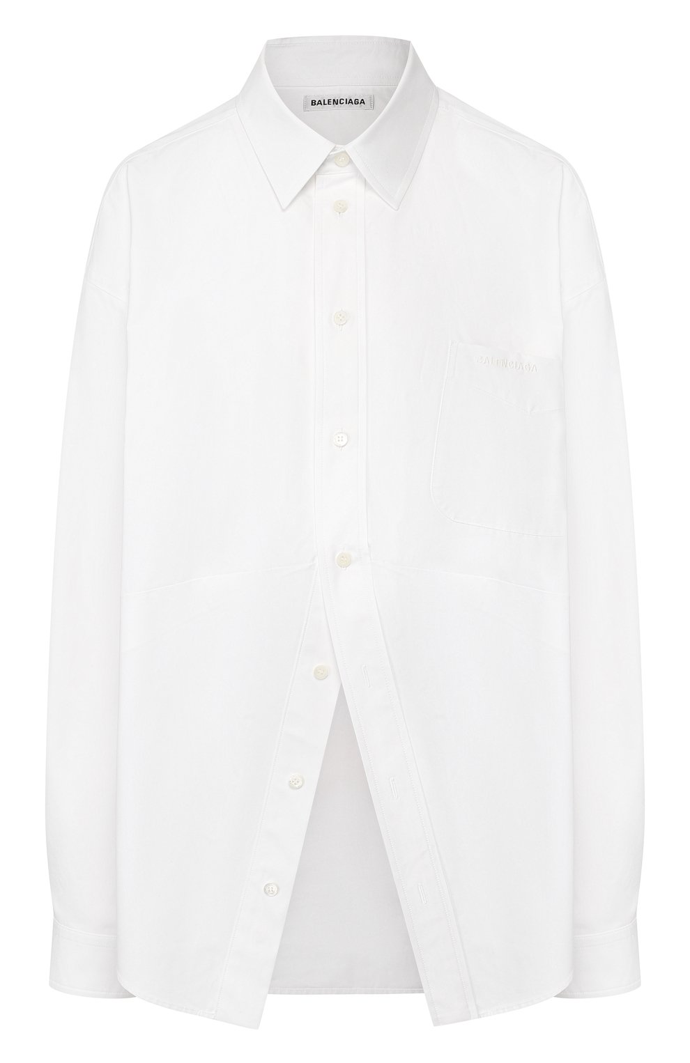 Хлопковая рубашка BALENCIAGA, арт. 583895/TYB18, фото 1