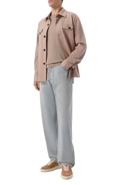 Мужской джемпер изо льна и хлопка INLINUM, арт. S0FIA/SINAI