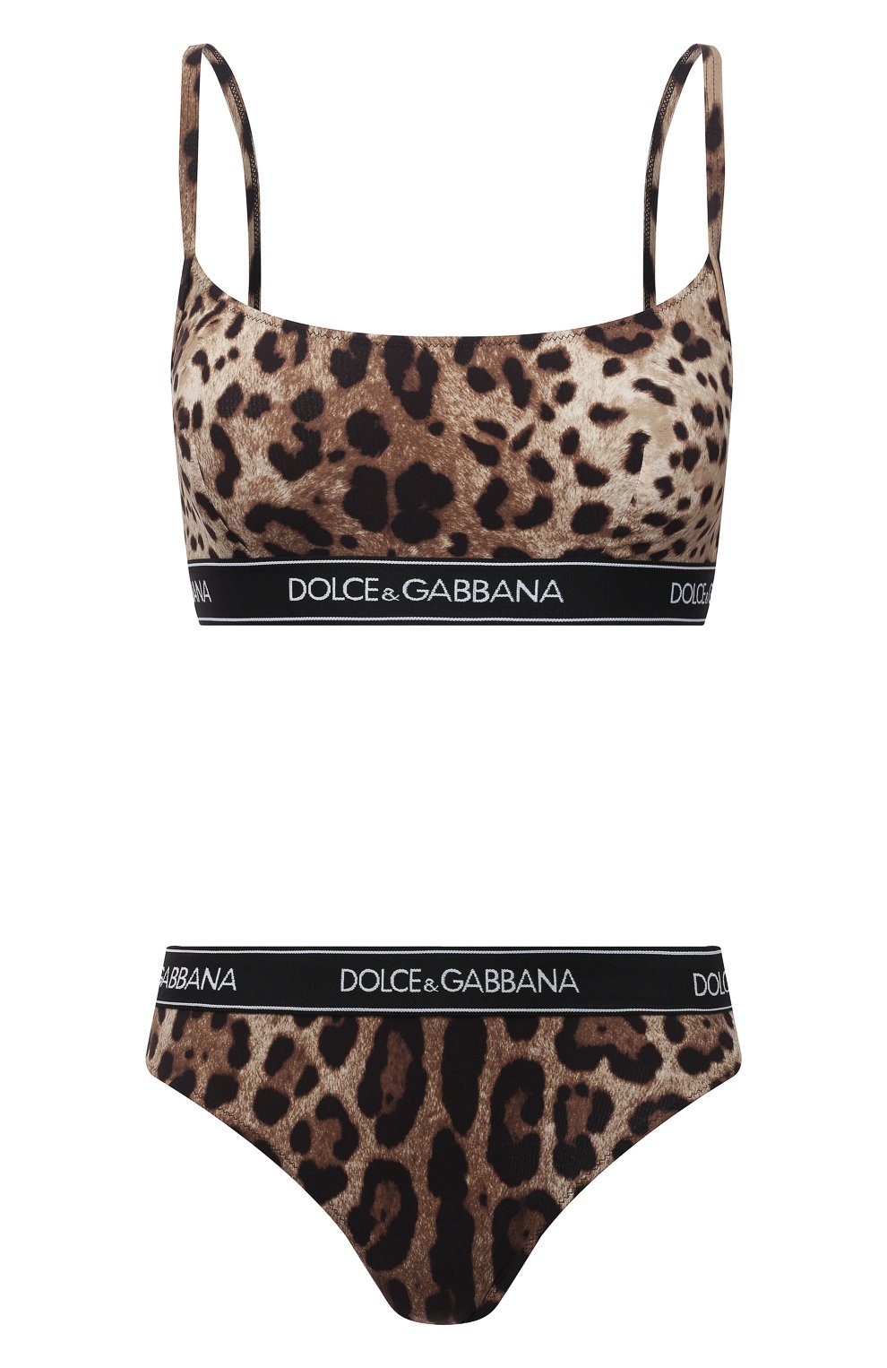 Раздельный купальник DOLCE & GABBANA леопардового цвета по цене 47800 руб., арт. 08A91J/FSGDM, фото 1 Раздельный купальник DOLCE & GABBANA, арт. 08A91J/FSGDM, фото 1