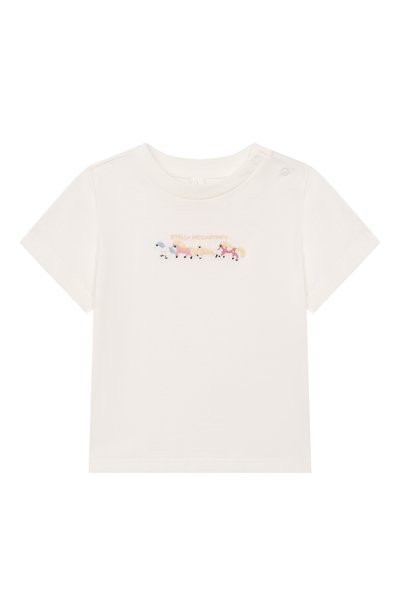 Хлопковая футболка STELLA MCCARTNEY, арт. TZ8031