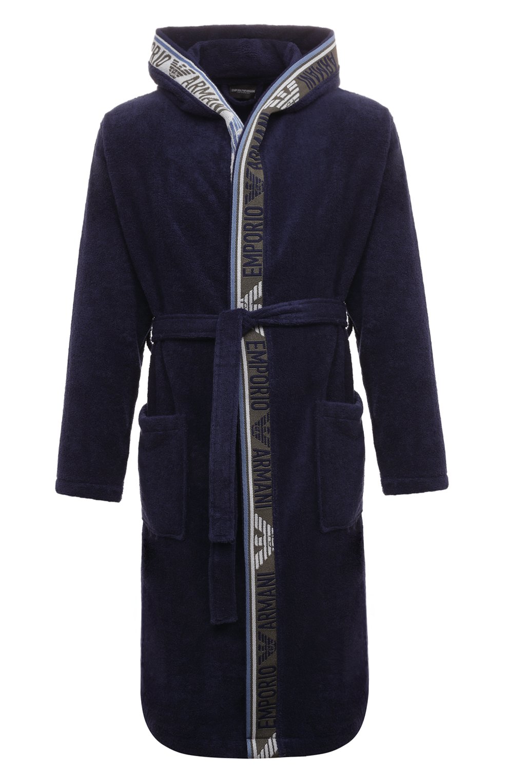 Хлопковый халат EMPORIO ARMANI, арт. 231778/4R447, фото 1