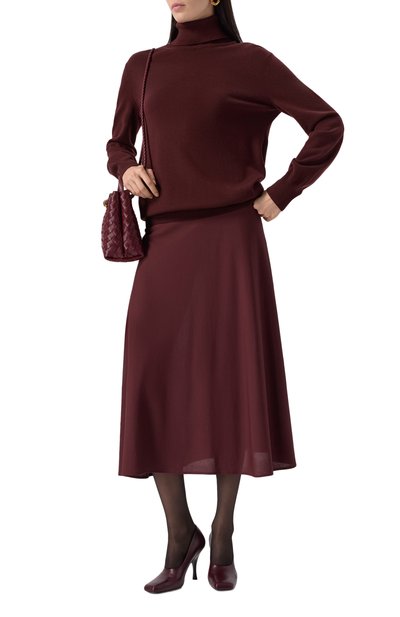 Женская юбка из вискозы JIL SANDER, арт. J04MA0103/J65016