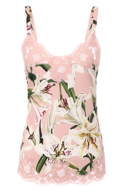 Шелковый топ DOLCE & GABBANA, арт. 07A00T/FSAYV, фото 1