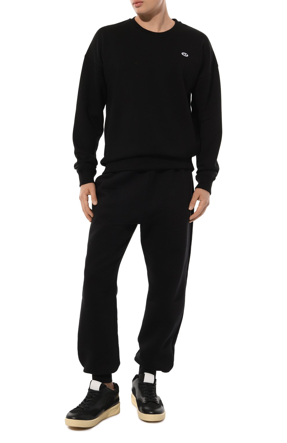 Хлопковый свитшот DIESEL, арт. A03785/0BKAF, фото 2