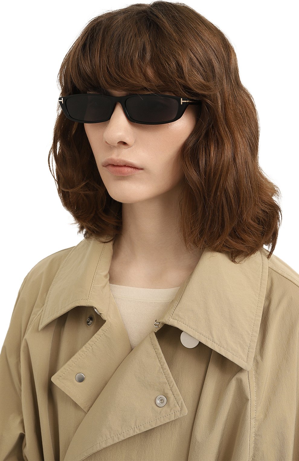 Солнцезащитные очки TOM FORD черного цвета по цене 49950 руб., арт. TF1058 01A, фото 2 Солнцезащитные очки TOM FORD, арт. TF1058 01A, фото 2