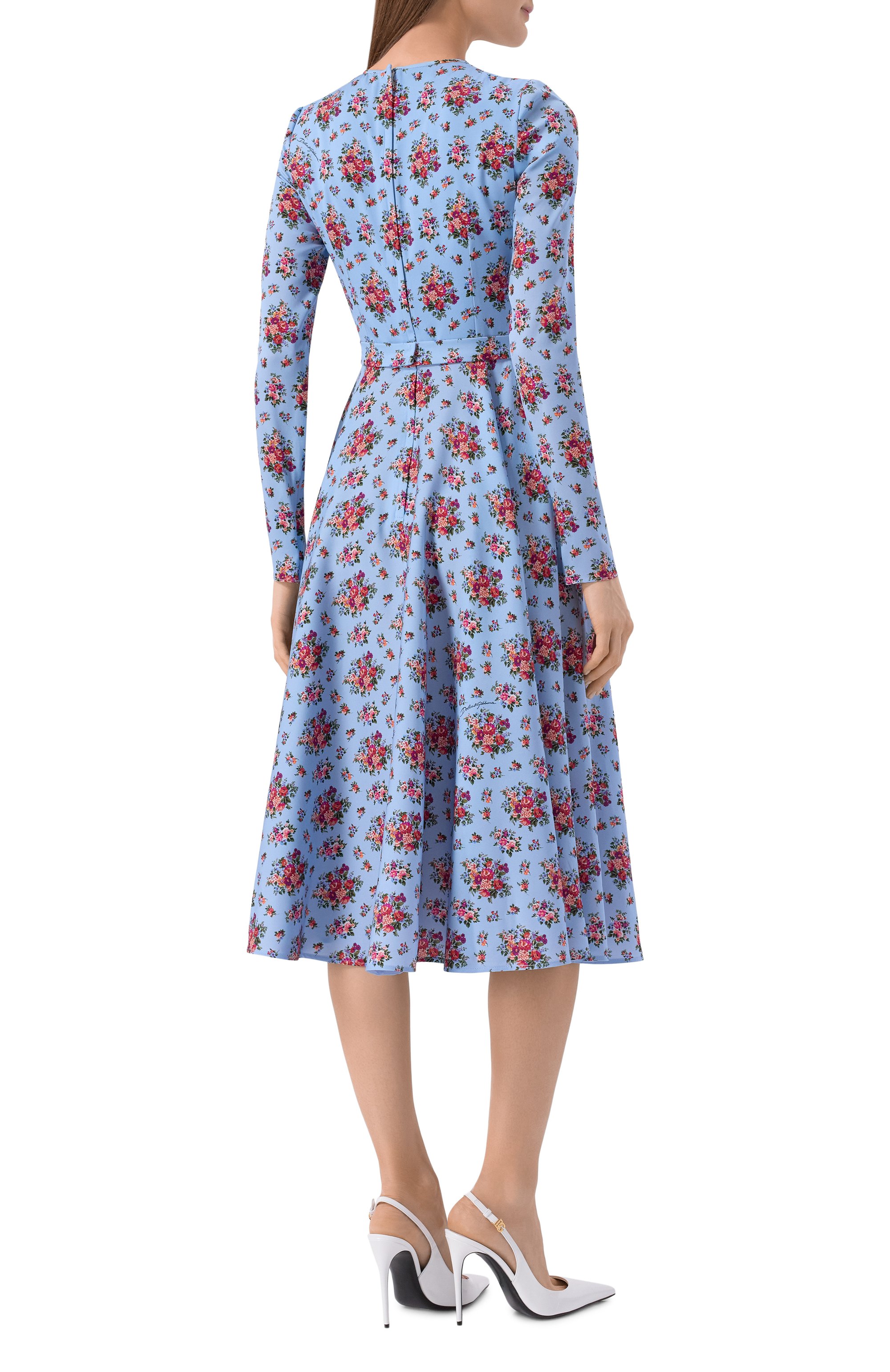 Шелковое платье DOLCE & GABBANA, арт. F60HMT/FSA78, фото 3