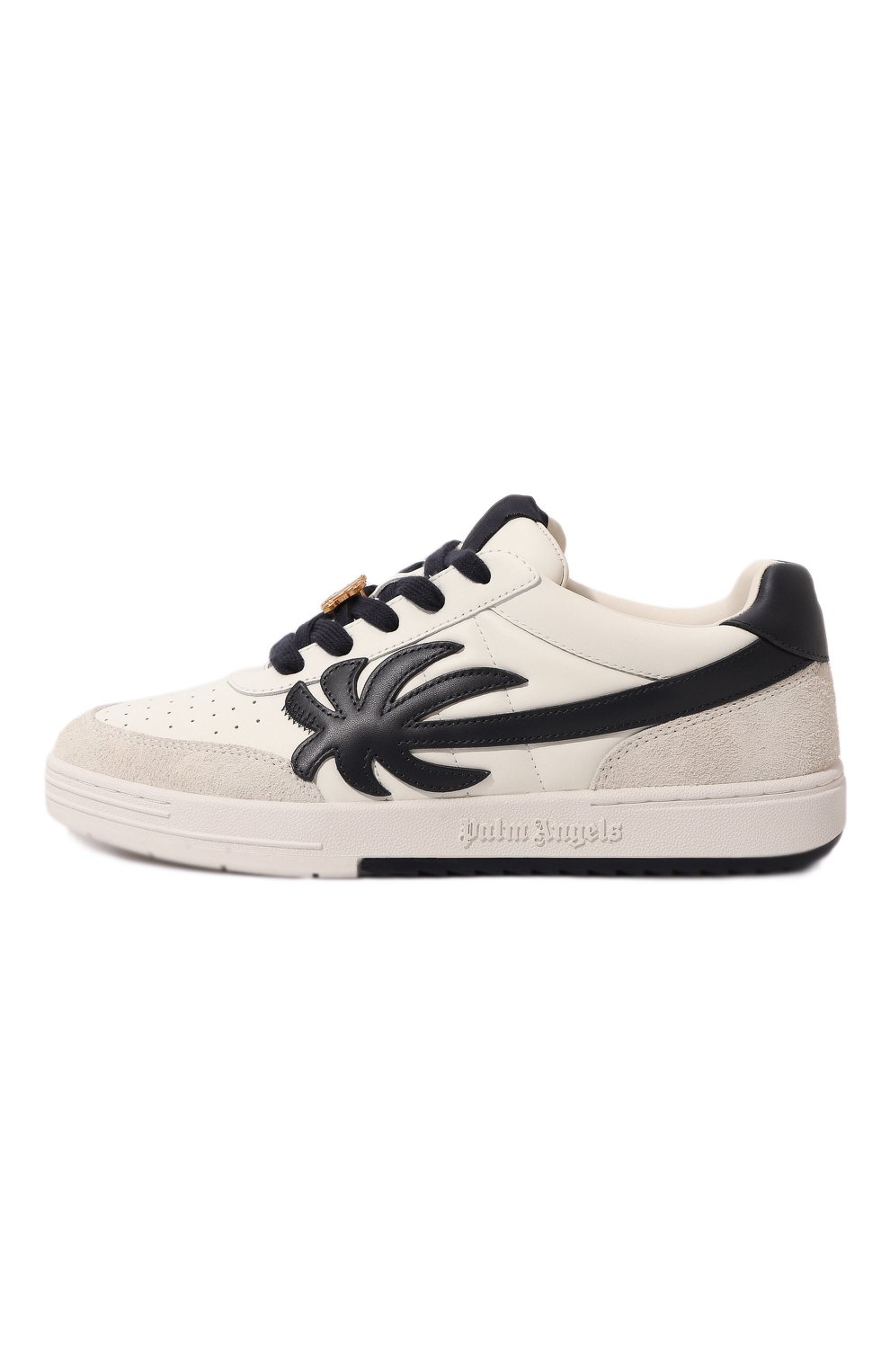 Кожаные кеды palm beach university PALM ANGELS, арт. PMIA097F24LEA001, фото 4