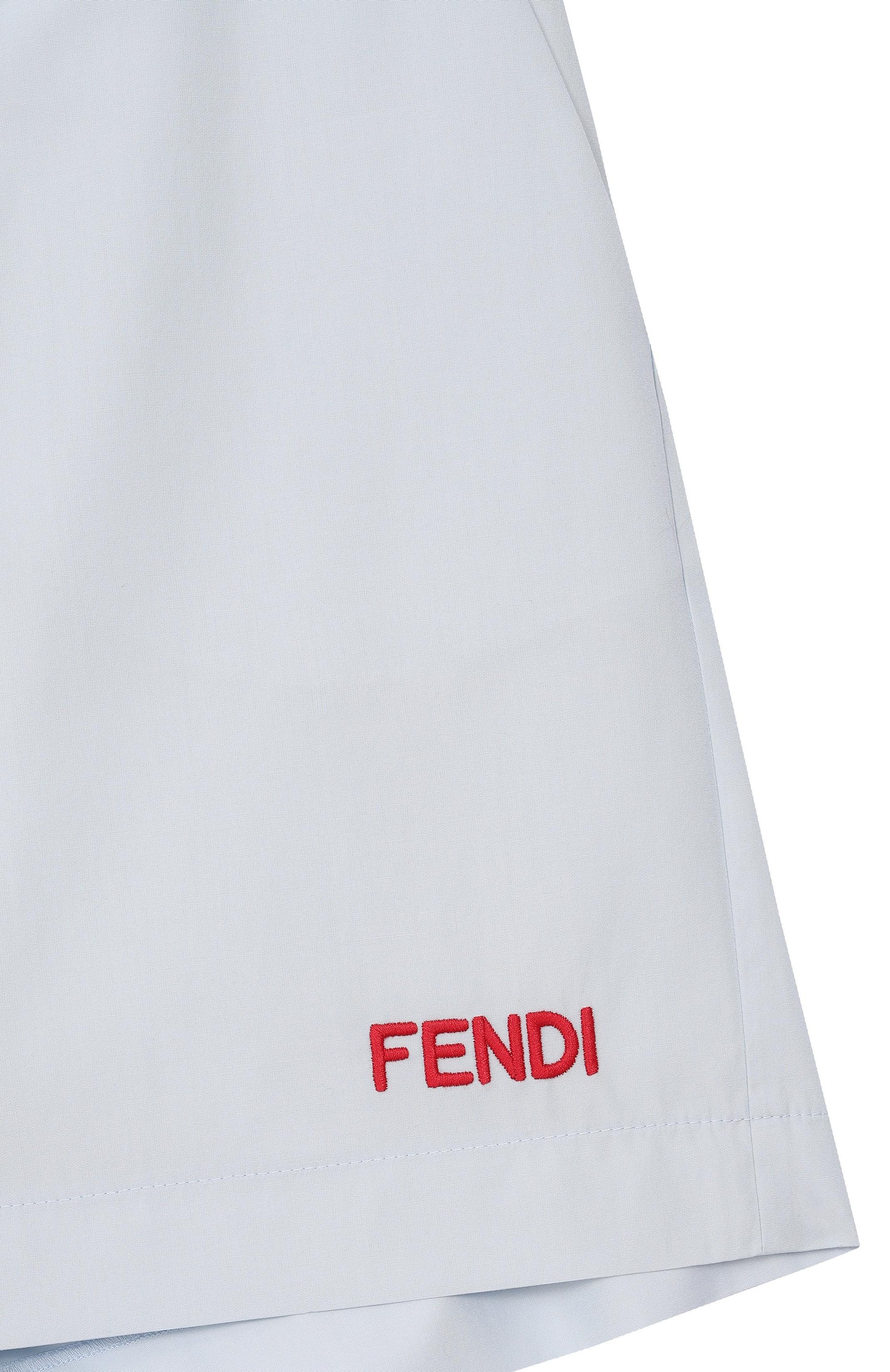 Хлопковые шорты FENDI, арт. JMF589/AEXZ_001, фото 3