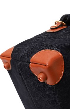 Мужская дорожная сумка life holdall BRIC`S синего цвета, ар�т. BLF20203.396 | Фото 3 (Материал сплава: Проставлено; Ремень/цепочка: На ремешке; Драгоценные камни: Проставлено; Материал: Экокожа; Размер: large)