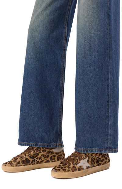Кожаные кеды super-star GOLDEN GOOSE DELUXE BRAND, арт. GWF00101.F006579, фото 2
