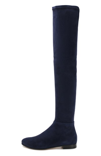 Замшевые ботфорты myren на низком каблуке JIMMY CHOO, арт. MYREN FLAT/DSD, фото 3