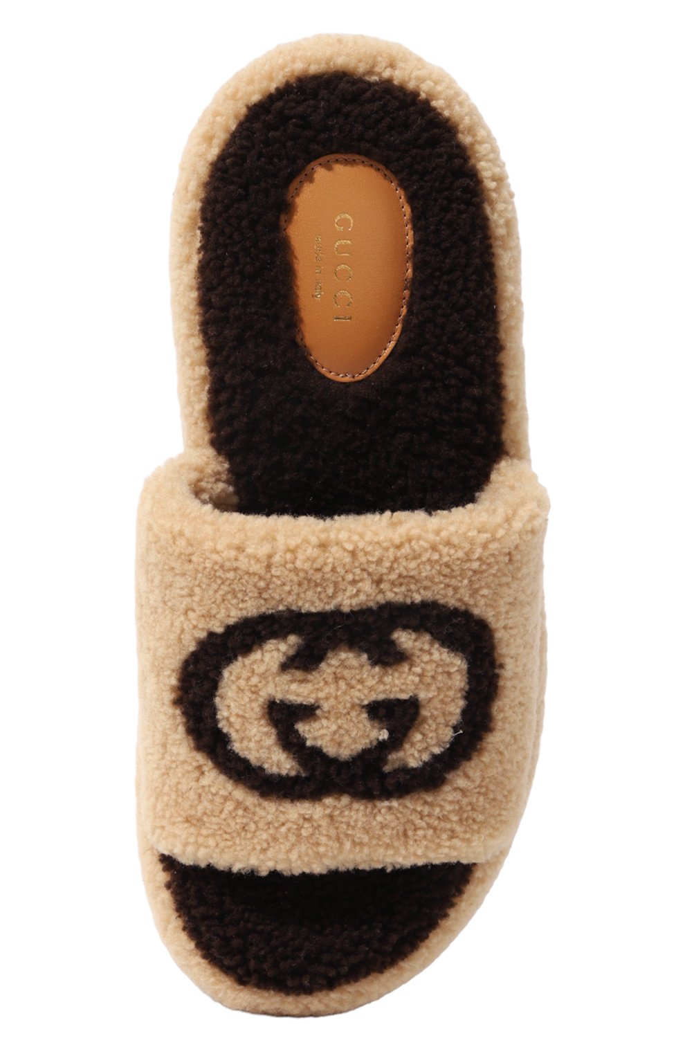 Меховые сабо GUCCI, арт. 673663 D0L00, фото 6