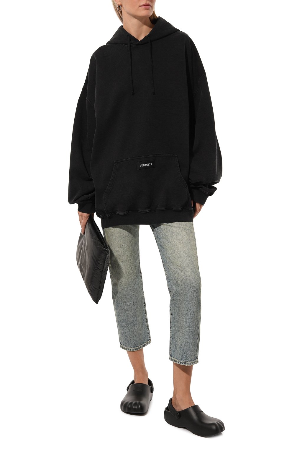 Хлопковое худи VETEMENTS, арт. UA65HD280B, фото 2