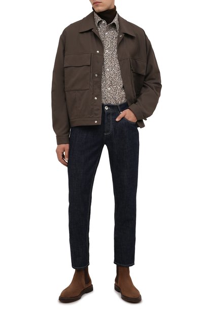 Замшевые челси BRUNELLO CUCINELLI, арт. MZUPLHE818, фото 2