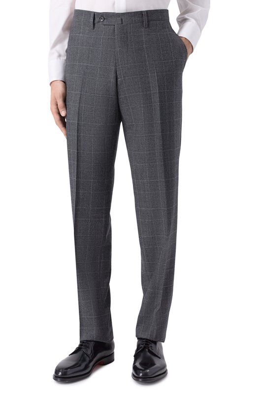 Шерстяной костюм Andrea Campagna VATICAN0 SRC/T25209-33/9_SET Серый  VATICAN0 SRC/T25209-33/9_SET Фото 4