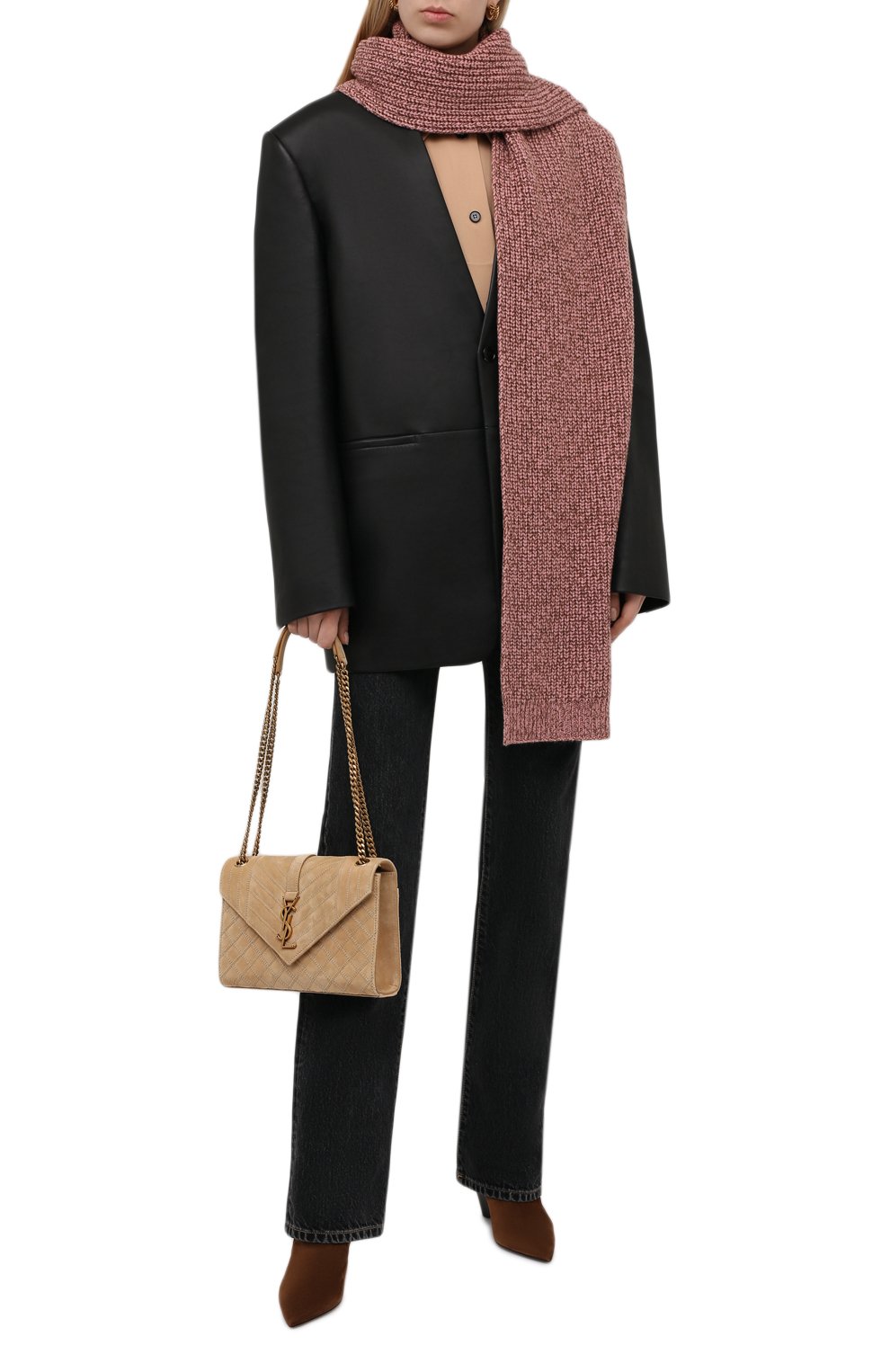 Кашемировый шарф BRUNELLO CUCINELLI, арт. MBX574289, фото 2