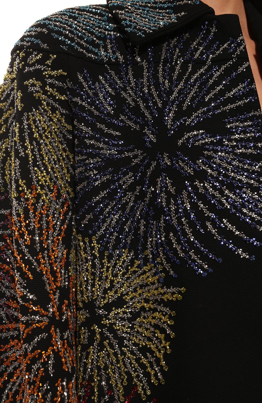 Хлопковое пальто DRIES VAN NOTEN черного цвета по цене 315000 руб., арт. 221-010230-4213, фото 5 Хлопковое пальто DRIES VAN NOTEN, арт. 221-010230-4213, фото 5