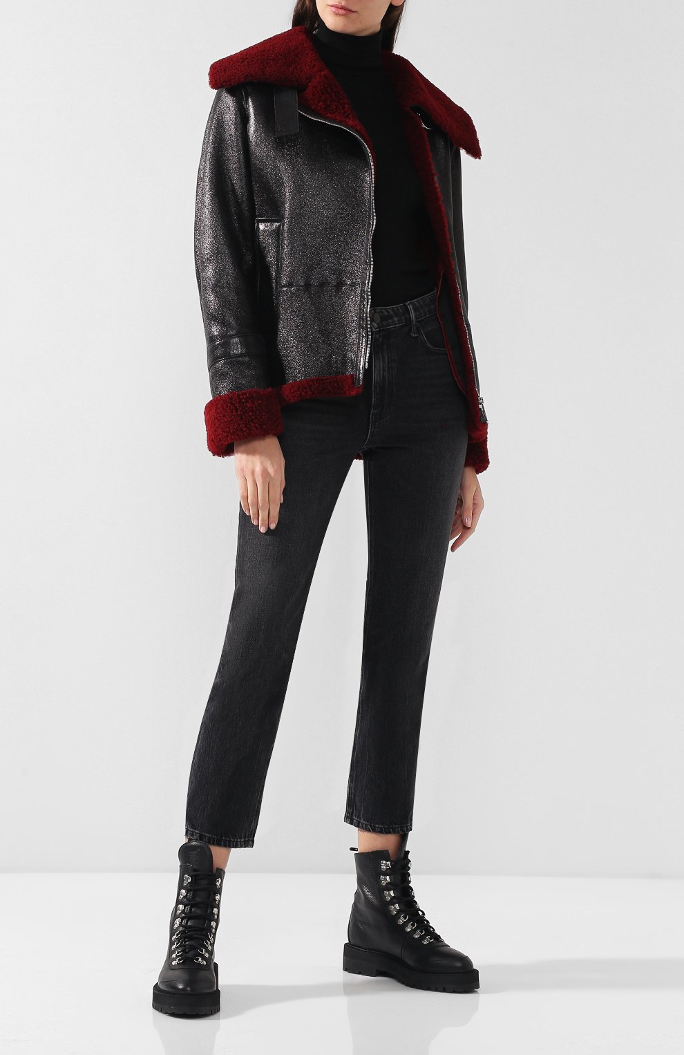 Дубленка из овчины на молнии BOSS, арт. 50396388, фото 2