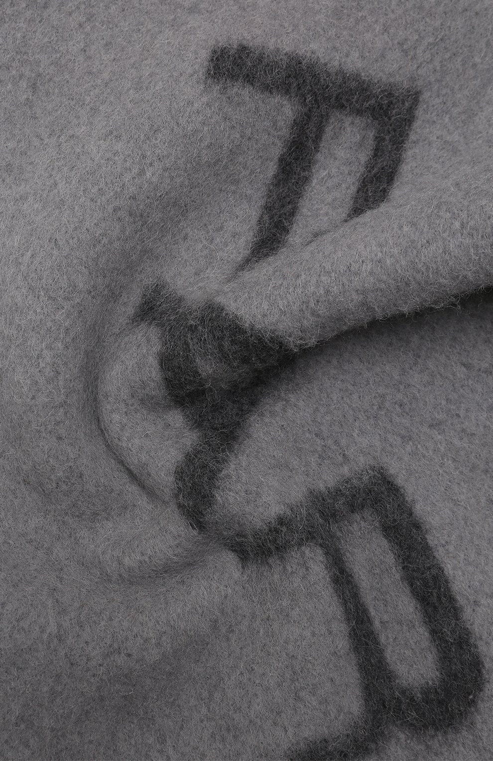 Шерстяной шарф BY FAR, арт. 23FWALSRCEM, фото 4