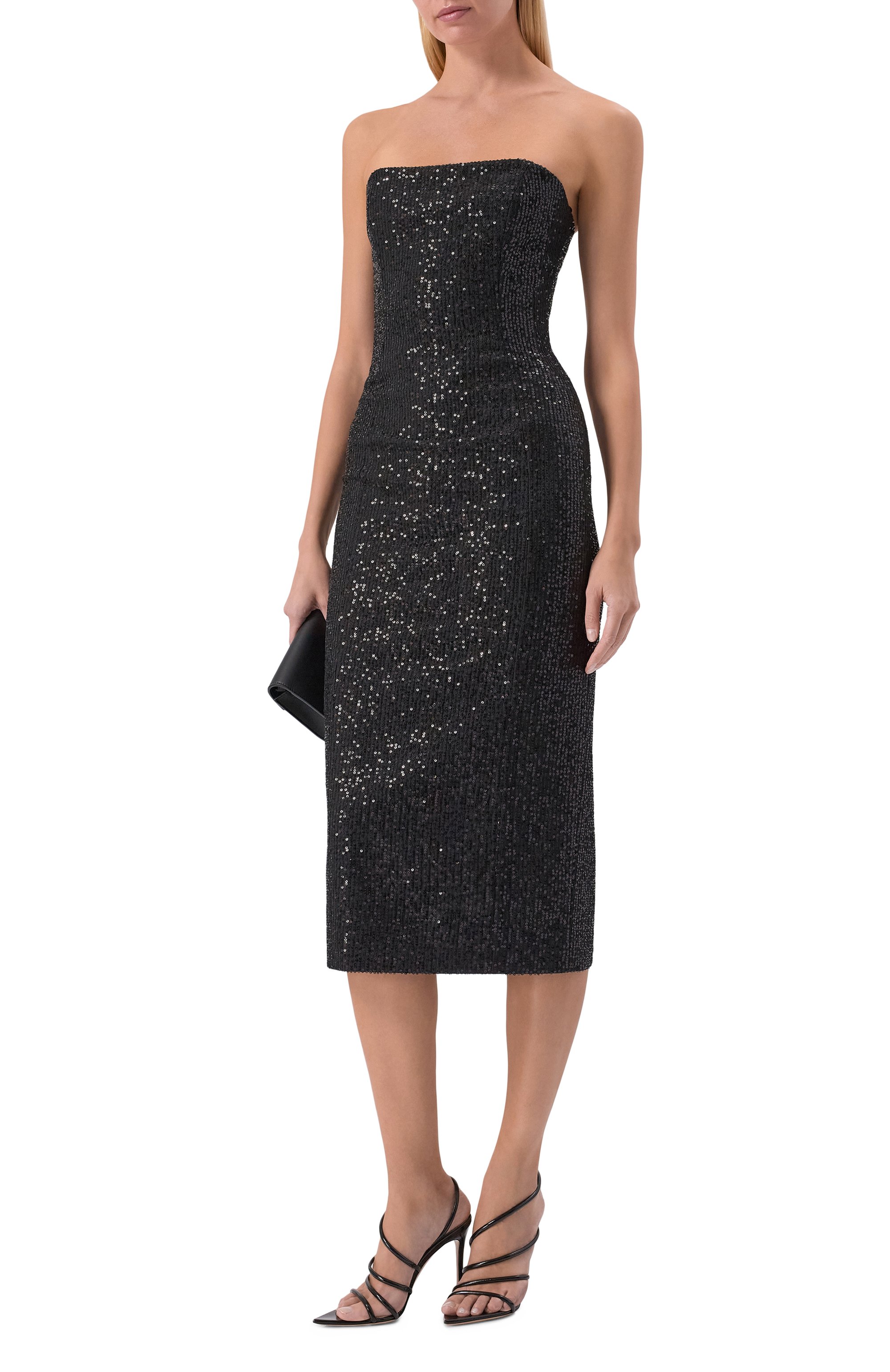 Платье с отделкой пайетками CHAPURIN, арт. D/20762/28979-М, фото 2