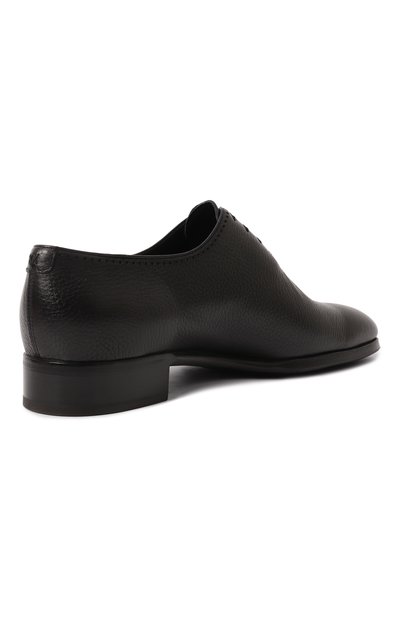 Кожаные оксфорды ARTIOLI черного цвета по цене 208500 руб., арт. 0G6R674/BIS/S0FT KID, фото 5 Кожаные оксфорды ARTIOLI, арт. 0G6R674/BIS/S0FT KID, фото 5