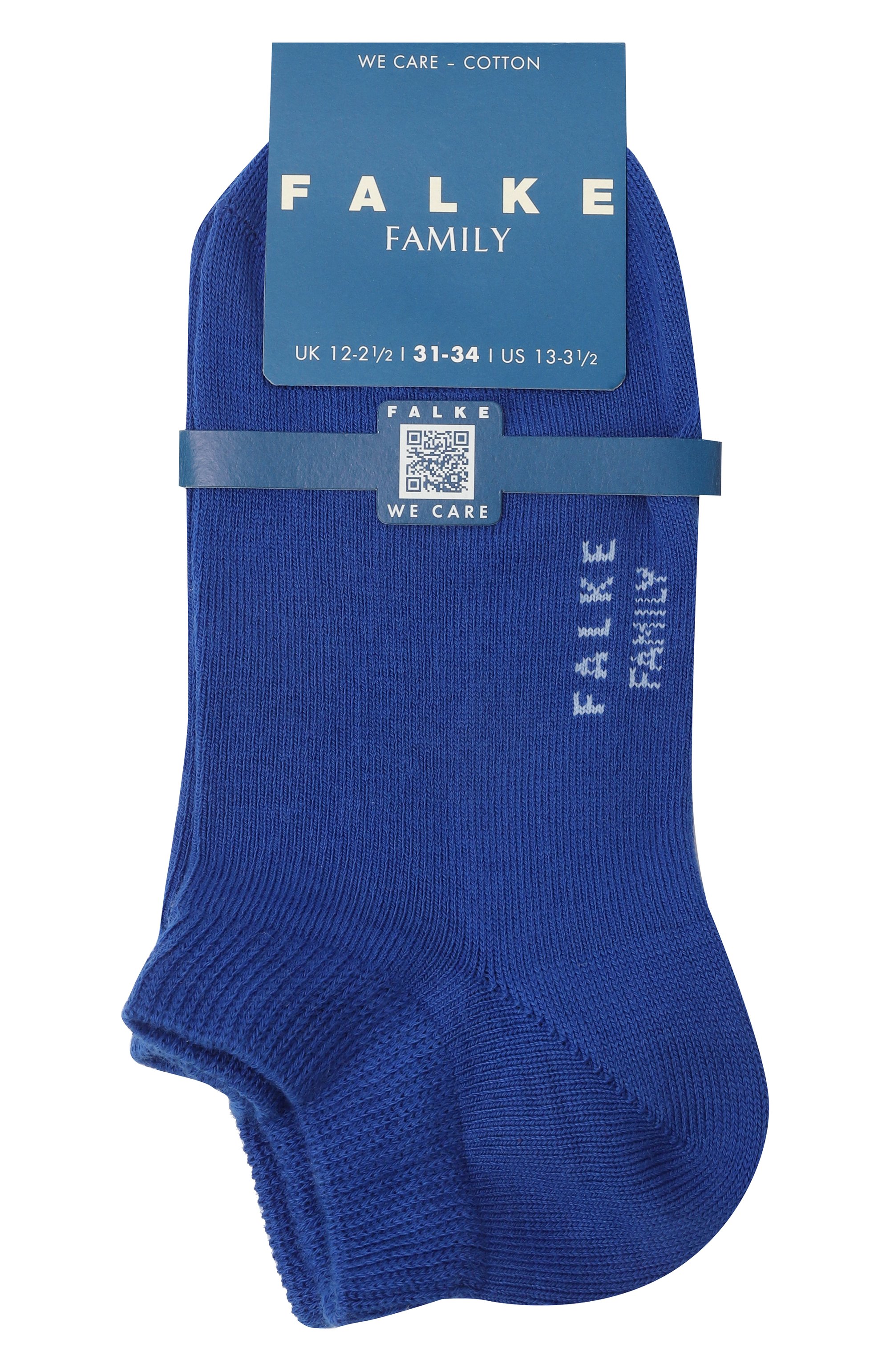 Хлопковые носки FALKE синего цвета по цене 1610 руб., арт. 12997, фото 1 Хлопковые носки FALKE, арт. 12997, фото 1