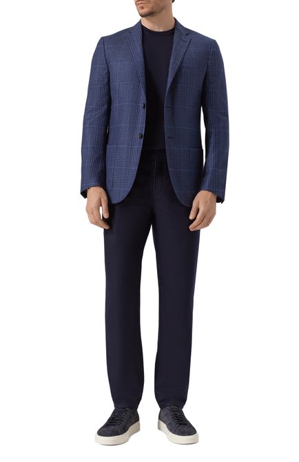 Мужской ш�ерстяной пиджак CORNELIANI, арт. 266002-2616400