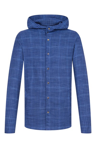 Мужская рубашка из шерсти и шелка KITON, арт. UMCMARK0617E14