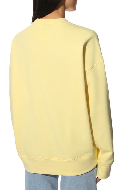 Хлопковый свитшот JIL SANDER, арт. JPPU707516-WU248608, фото 4