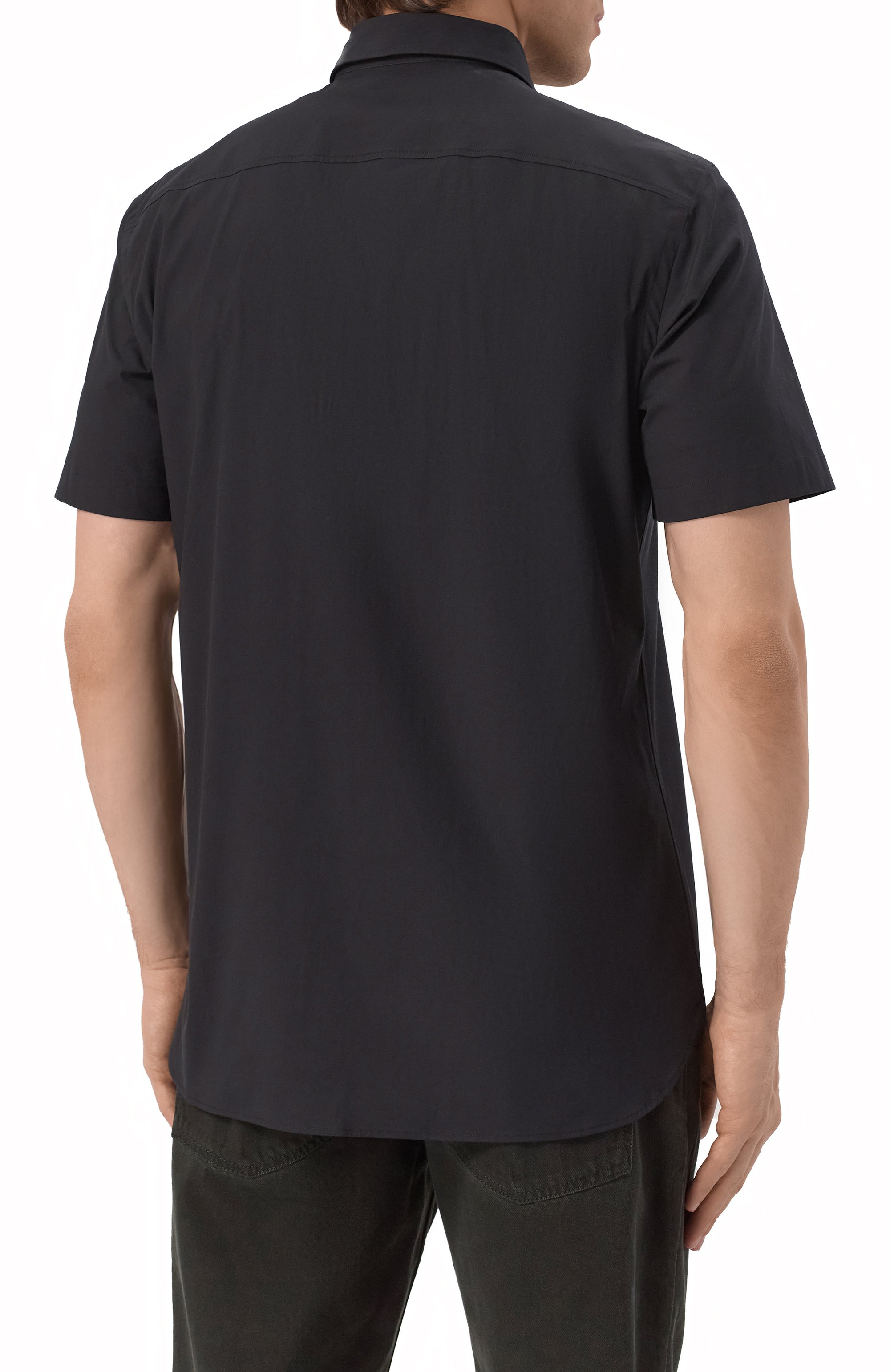 Хлопковая рубашка BURBERRY, арт. 8079596, фото 4