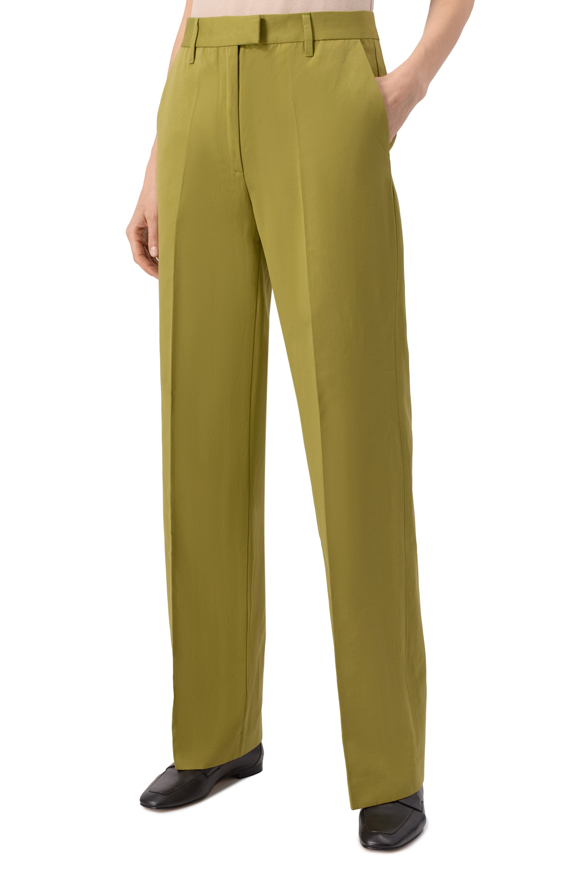 Брюки из хлопка и льна JACOB COHEN, арт. 25E P/JDM_P0042 001 T772A RW, фото 3