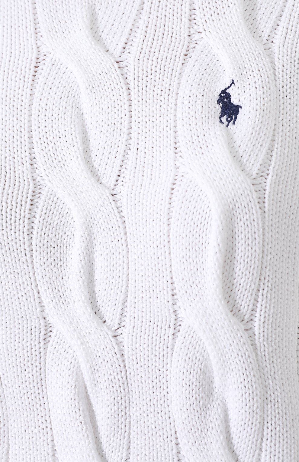 Хлопковый пуловер POLO RALPH LAUREN белого цвета по цене 17550 руб., арт. 211706244, фото 5 Хлопковый пуловер POLO RALPH LAUREN, арт. 211706244, фото 5