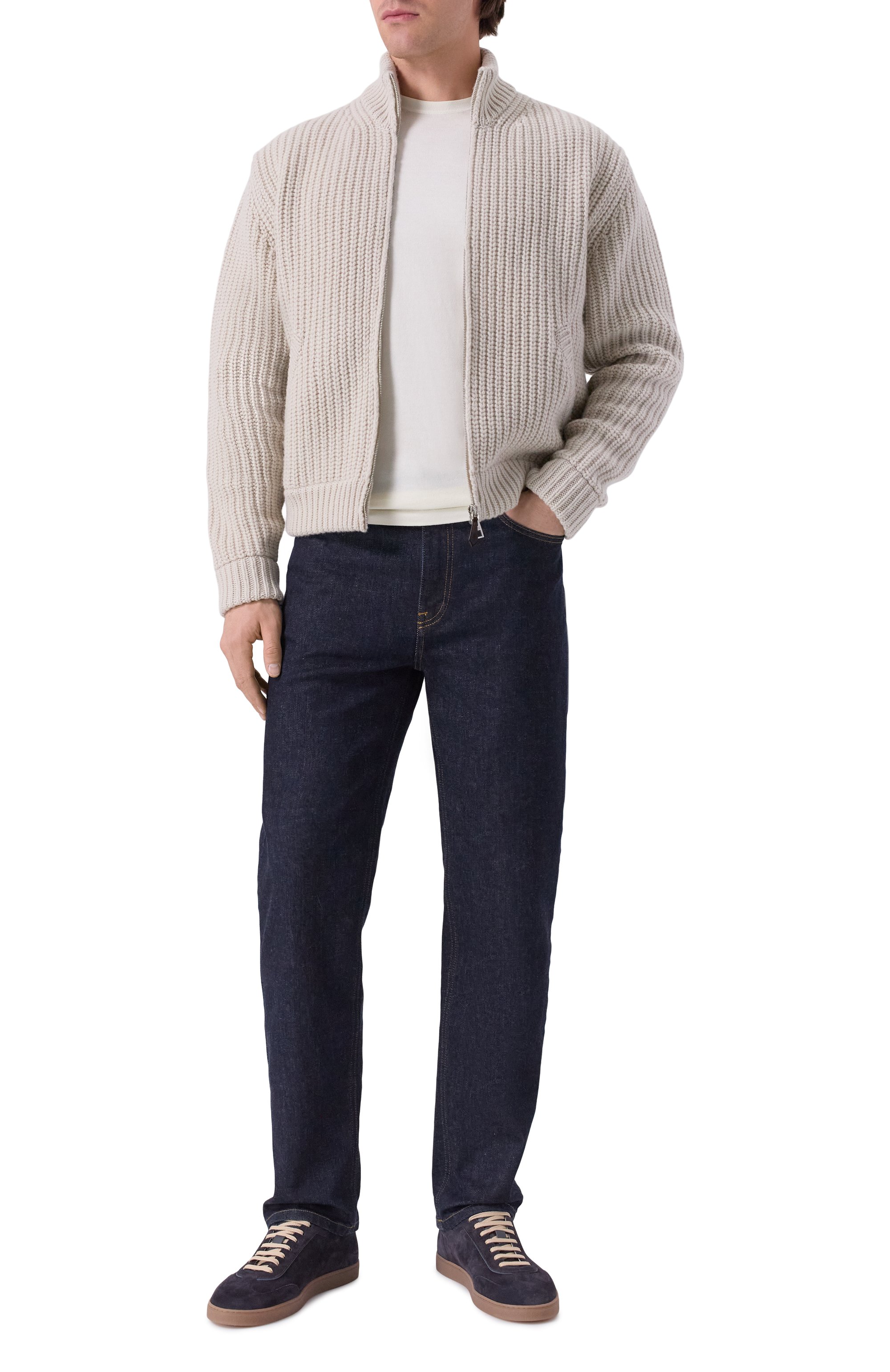 Шерстяной кардиган JACOB COHEN, арт. 25I P/JUR_SJ005 000 X0018 FL, фото 2