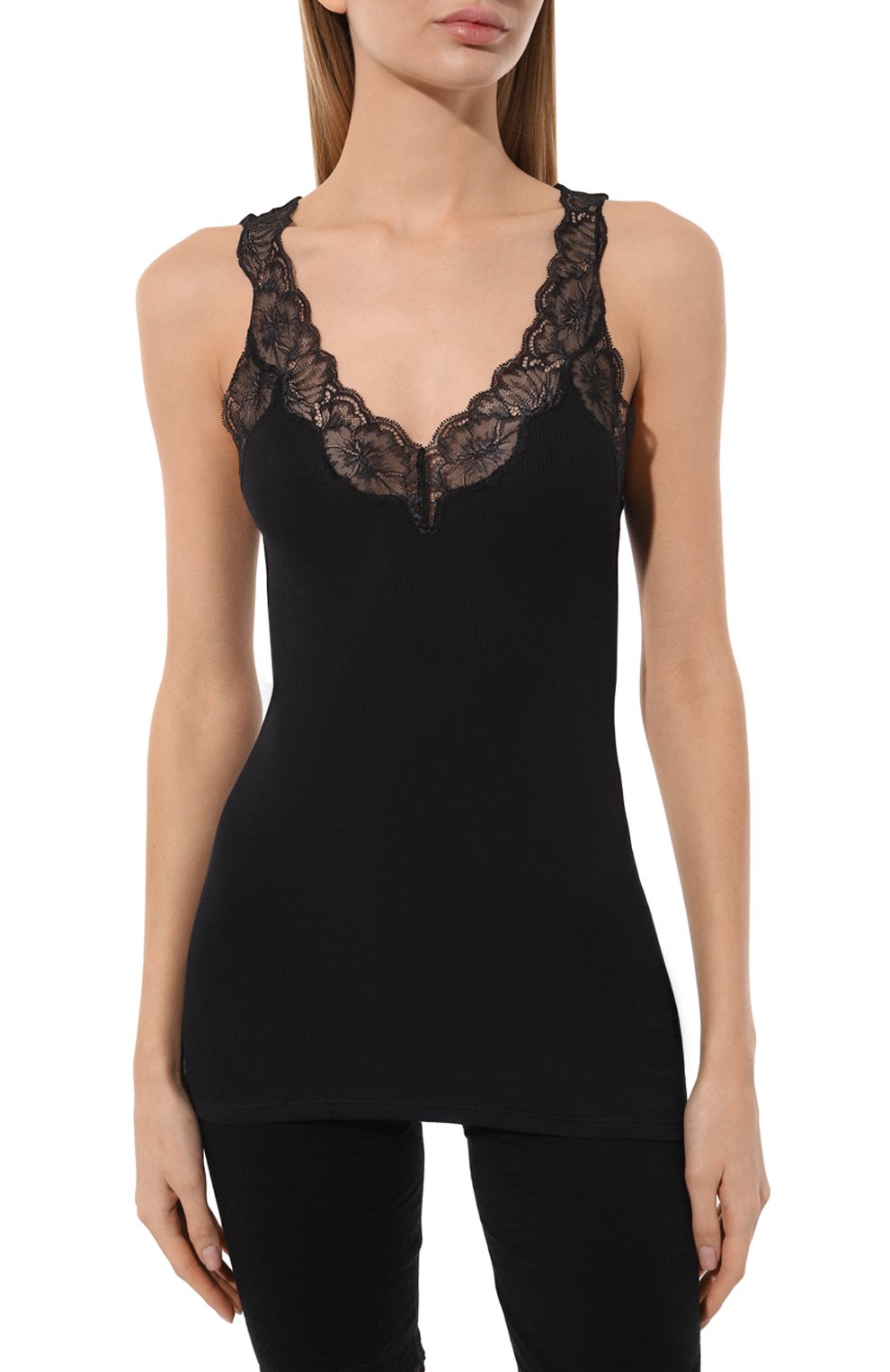 Хлопковая майка HANRO, арт. 071375., фото 3