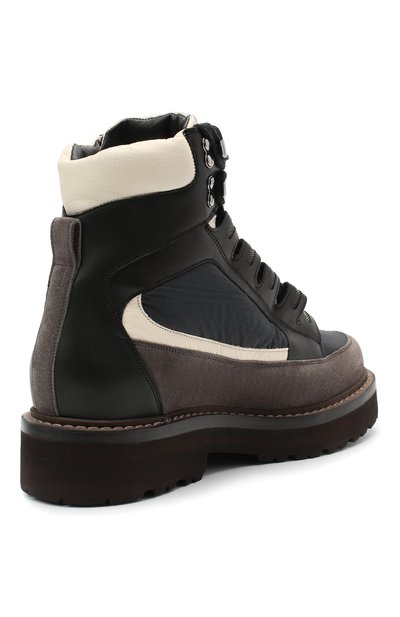 Комбинированные ботинки BRUNELLO CUCINELLI, арт. MZSFG1967, фото 4