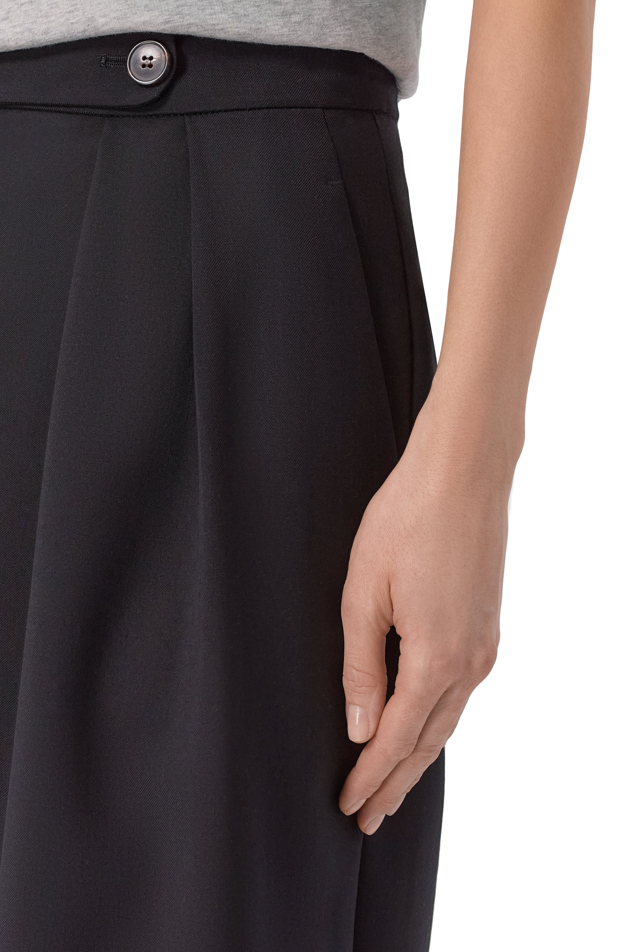 Шерстяные брюки DRIES VAN NOTEN черного цвета по цене 113500 руб., арт. 010903/3249, фото 5 Шерстяные брюки DRIES VAN NOTEN, арт. 010903/3249, фото 5