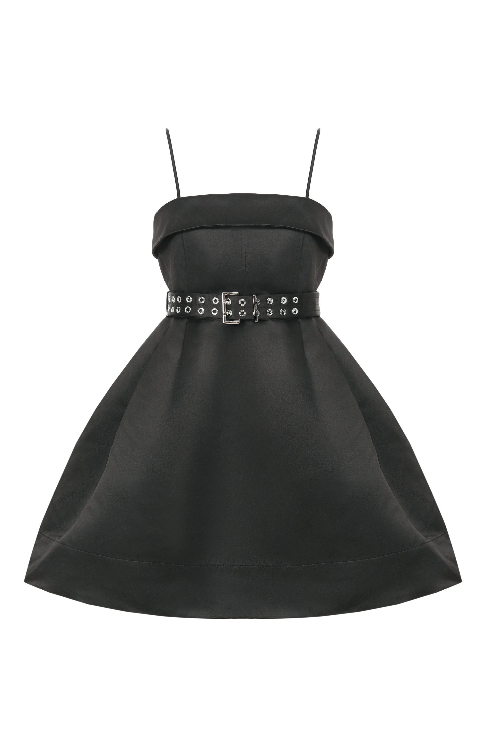 Атласное платье GANNI, арт. A1030437, фото 1